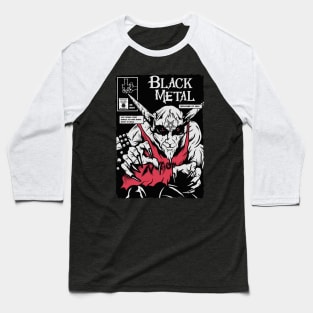 Black Metal Baseball T-Shirt